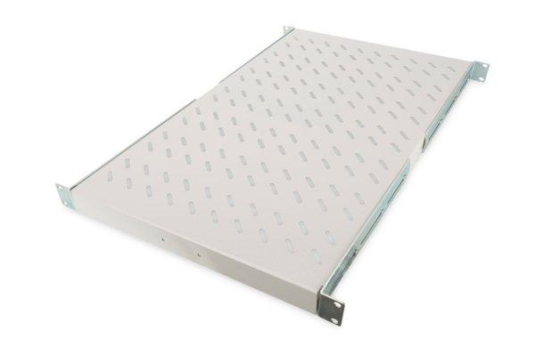 Digitus 1U fixed shelf for racks from 1000mm depth 44x483x737mm up to 100kg Grey
(RAL 7035)