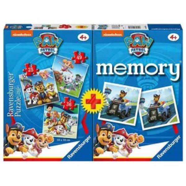 Puzzle 3IN1 + memóriajáték - Mancs Őrjárat