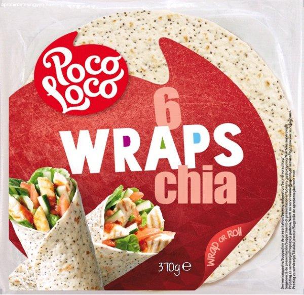 Poco Loco tortilla chia magos 370 g