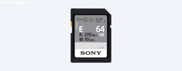 Sony 64GB SDXC SF-E UHS-II U3 V60