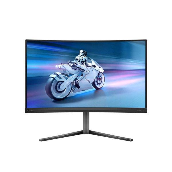 PHILIPS ívelt Gaming 280Hz monitor 27" 27M2C5200W 1920x1080, 16:9,
300cd/m2, 0,3ms, 2xHDMI/DisplayPort, áll. mag.,HDR10