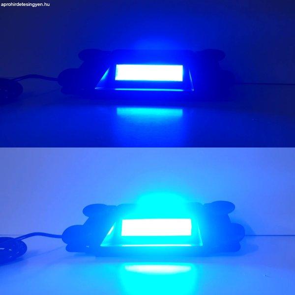 SMD LED-es KÉK villogó szélvédőre 12/24V