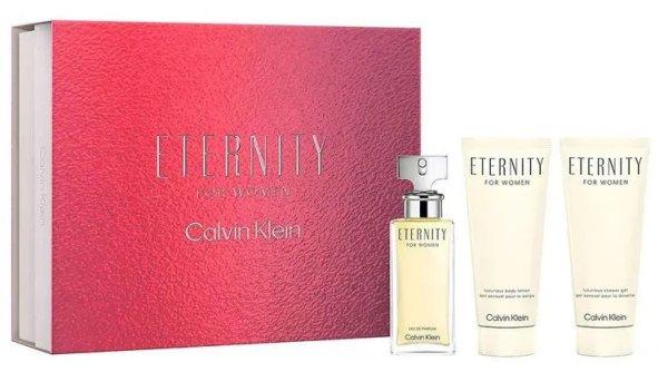 Calvin Klein Eternity - EDP 100 ml + testápoló 100 ml + EDP 10 ml