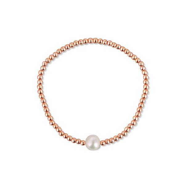 JwL Luxury Pearls Bronz gyöngy karkötő valódi
édesvízi gyönggyel JL0715