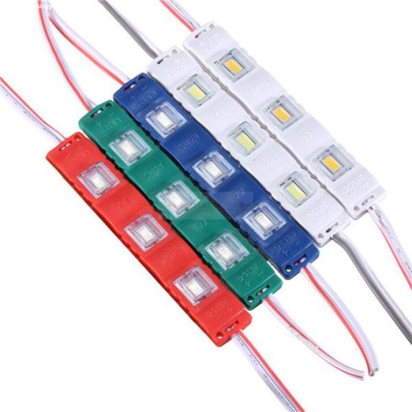 LED modul 1.5W (2835x3/160°/IP65) - 6500K hideg fehér