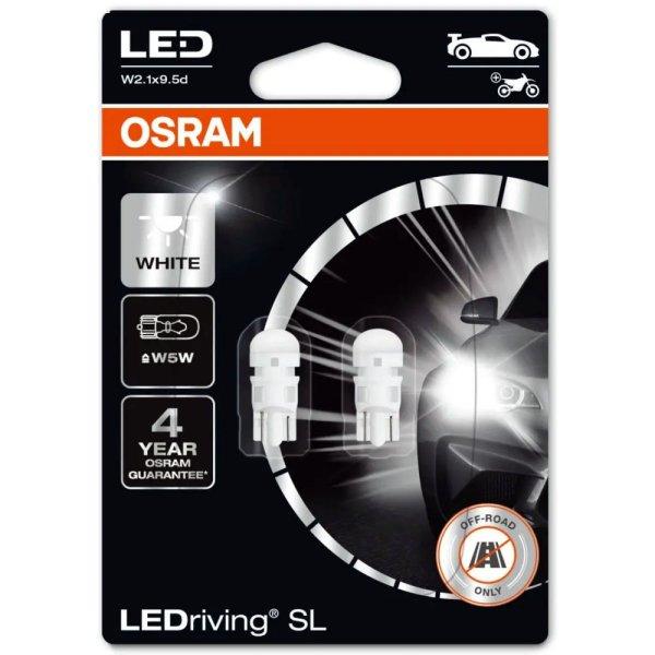 2825dwp -02b osram led 12v w2.1x9.5d izzók