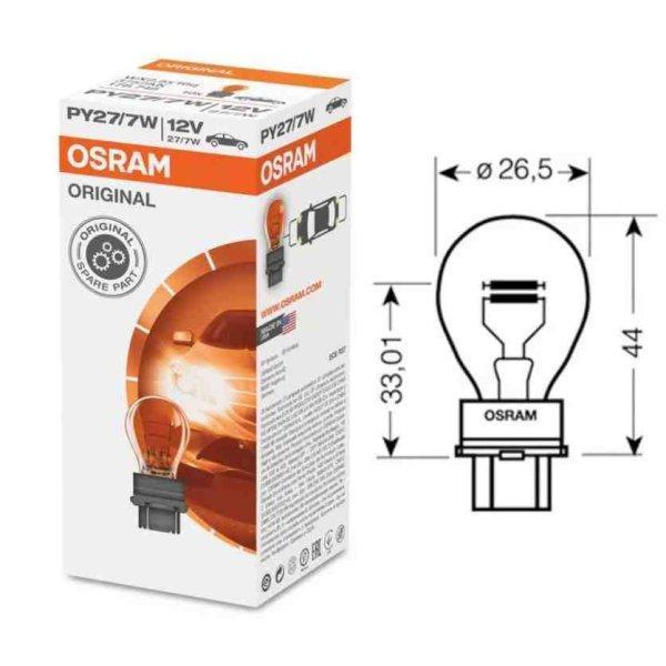 3157 osram 12v/ 27/7w w.2.5x16d izzók *