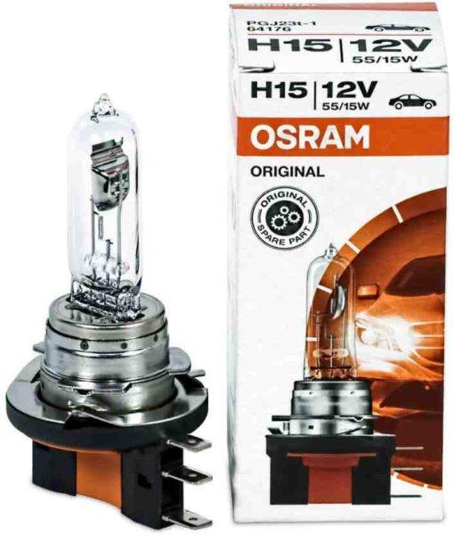 64176 osram 12v h15 15/55w pgj23t-1 izzók *