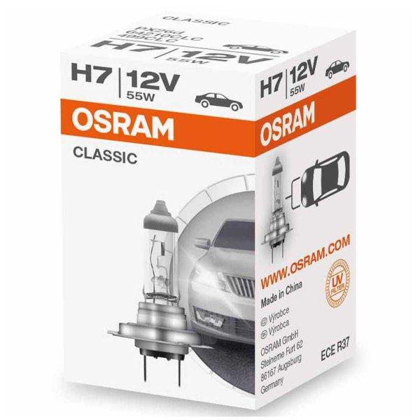 64210clc-1db osram 12v h7 55w classic izzók *