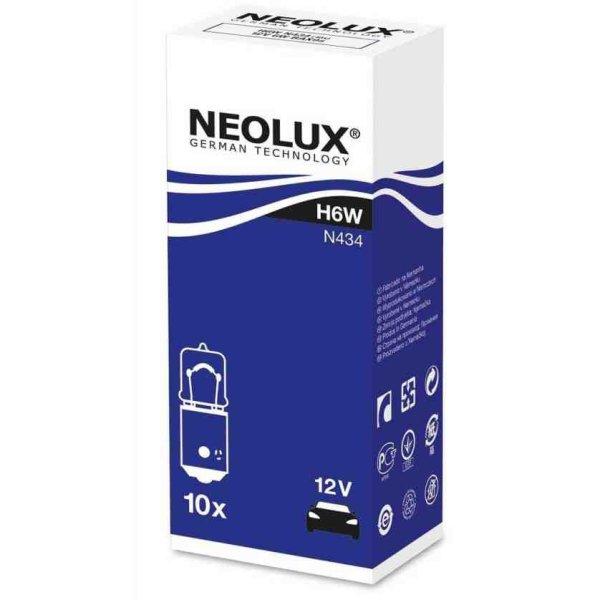 N434 12v h6w bax9s neolux izzók *