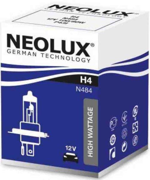 N484 12v/ h4 100/80w p43t neolux izzók *