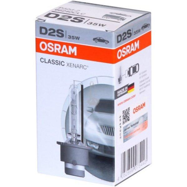 Xenon d2s 12v5w 66240clc osram xenarc classic izzók *