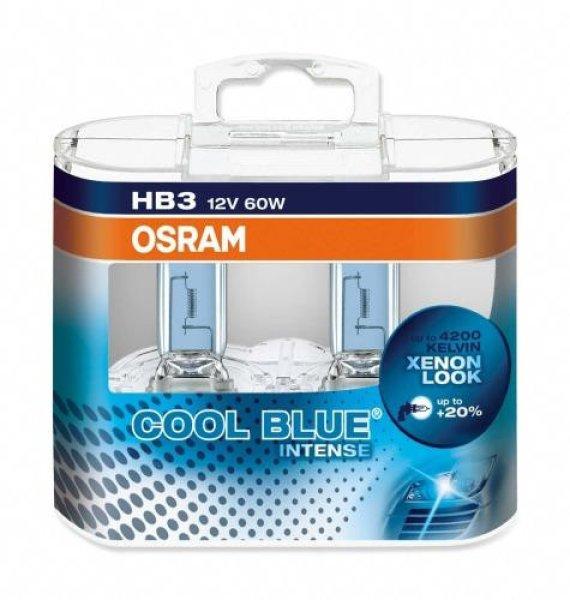 9005cbn-2db hb3 osram 12v 60w cool blue izzók *