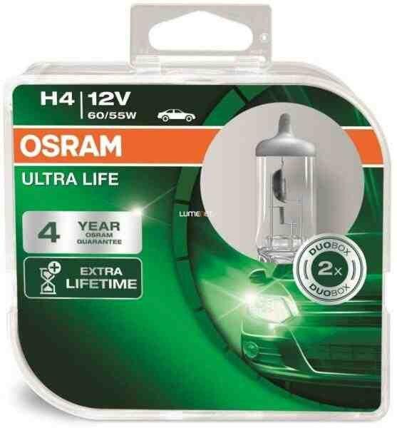 64193ult-hcb 2db osram 12v h4 60/55w x élettartam izzók *