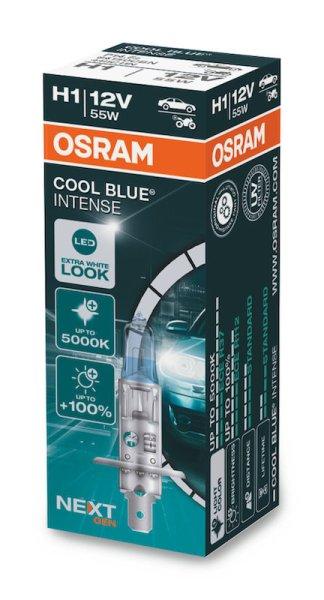 64150cbn-1db osram 12v h1 55w cool blue izzók