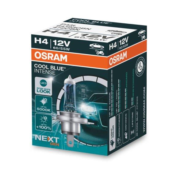 64193cbn-1db osram 12v h4 60/55w cool blue izzók