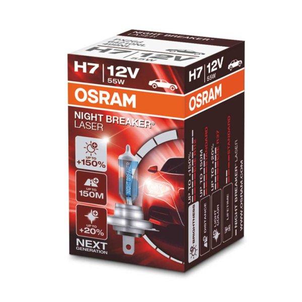 64210nl-1db osram 12v h7 +150% izzók