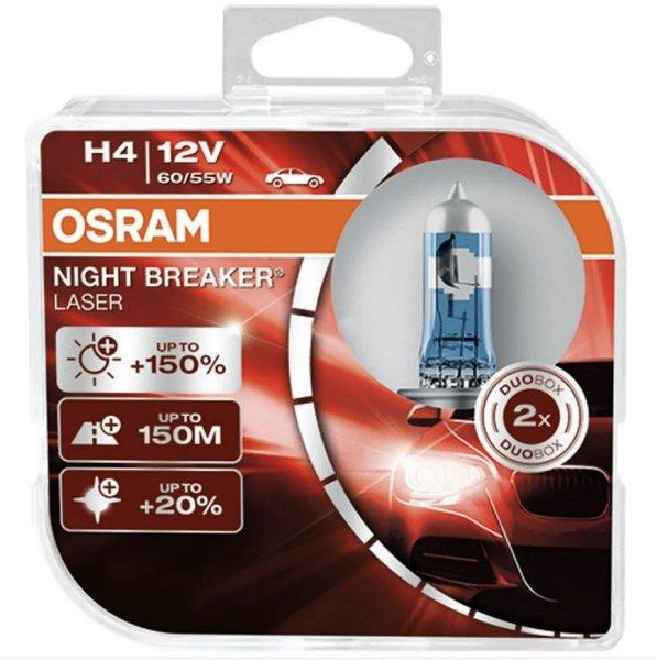 64193nl -2db osram 12v h4 +150% izzók