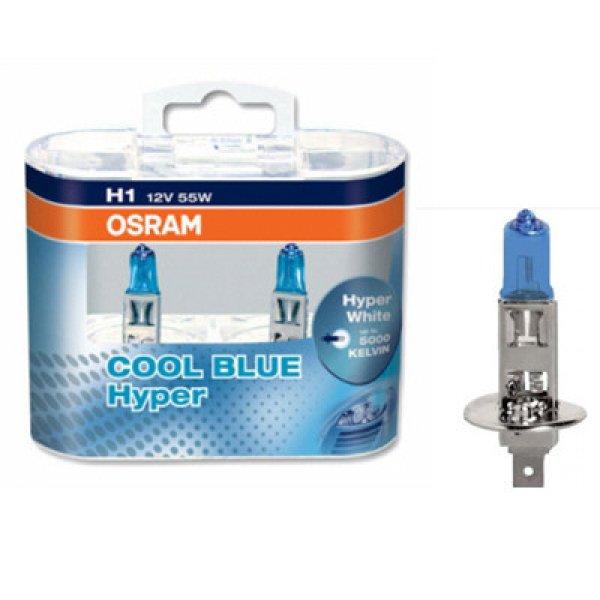 62150cbb-2db osram 12v h1 80w +50% hyper cb off izzók *