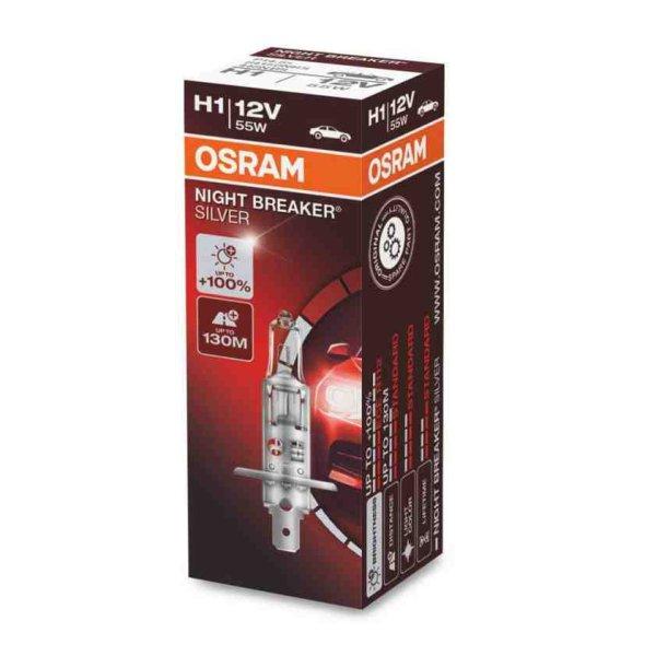 64150nbs-1db osram 12v h1 55w +100% izzók