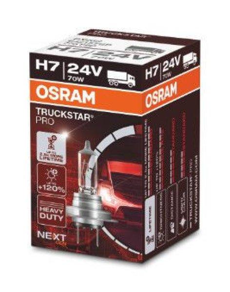 64215tsp-2db osram 24v h7 70w +120% truckstar izzók *