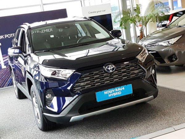 Csomagtartó élvédő Toyota Rav4 2019- (sötét, matt)|Avisa