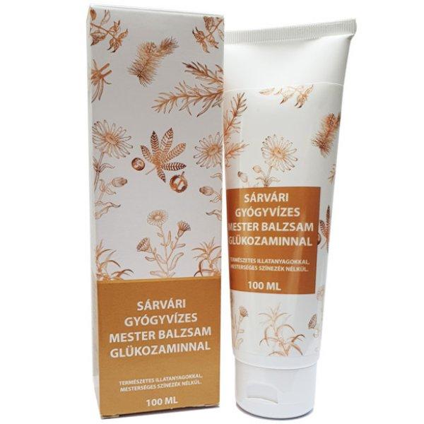 Sárvári gyógyvizes mesterbalzsam glükozaminnal (100 ml)