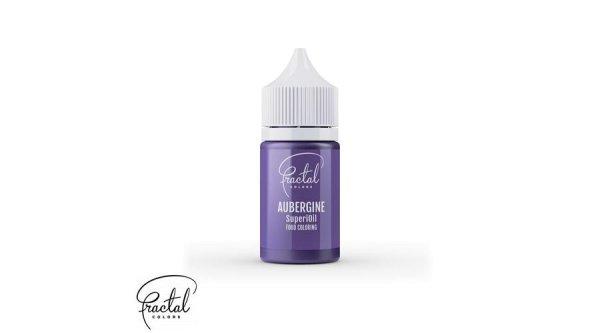 Aubergine Fractal SuperiOil olajbázisú ételfesték 30 g