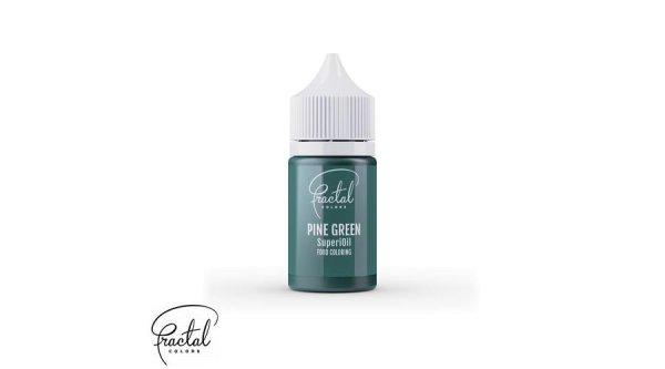 Pine Green Fractal SuperiOil olajbázisú ételfesték 30 g