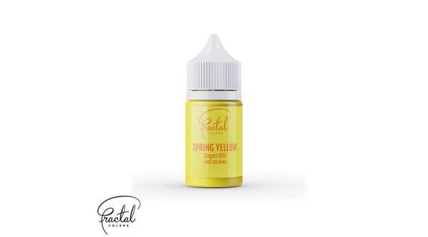 Spring yellowFractal SuperiOil olajbázisú ételfesték 30 g