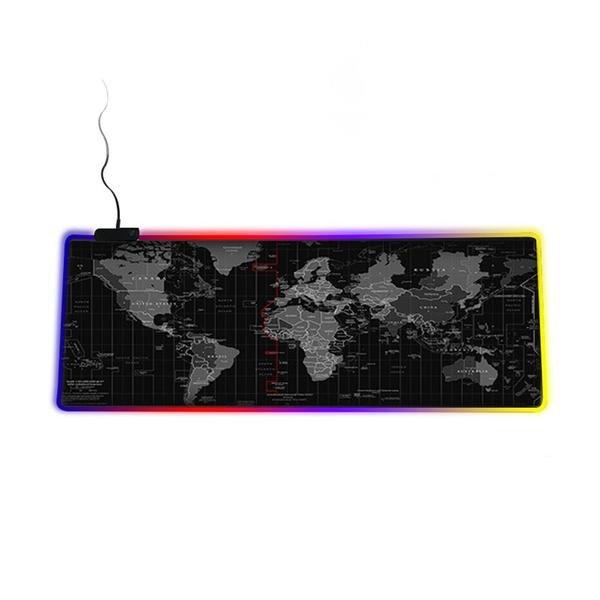 Yelandar RGB Ledes Világtérképes Gamer egérpad nagyméretű 80x30 cm -
holm3971