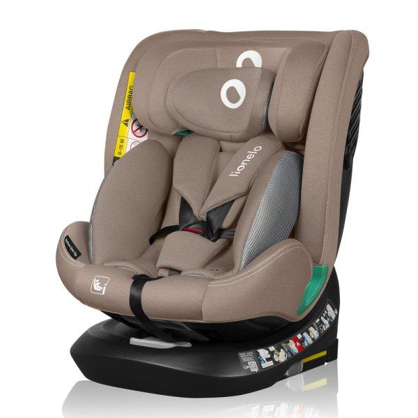 Lionelo Bastiaan One I-Size 360°-ban forgatható ISOFIX gyermekülés (40-150
cm) - Beige Sand