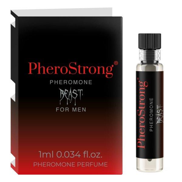 PheroStrong Beast - feromon parfüm férfiaknak (1ml)