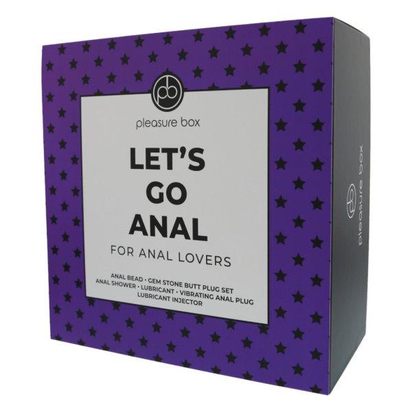 Pleasure Box Let's Go Anal - teljes anál szett - 7 részes