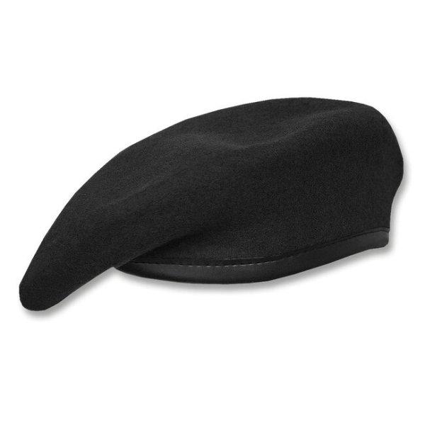 Mil-Tec GERMAN BLACK BARET PLEIN CIEL COMMANDO