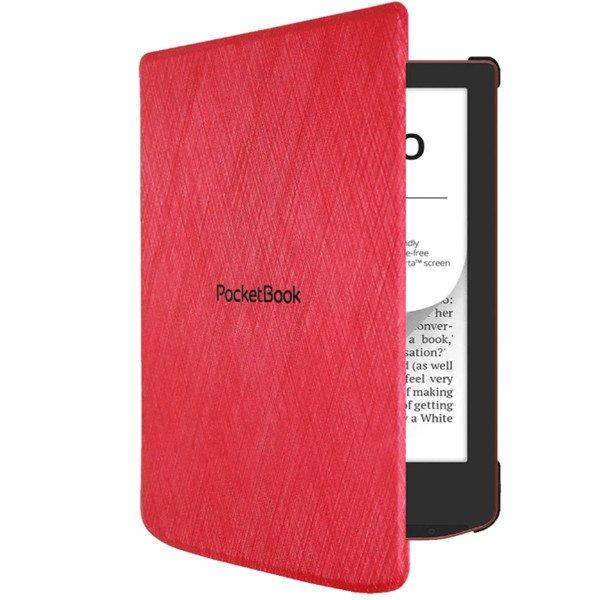 POCKETBOOK e-book tok - PB629_634 Shell gyári Tok Piros