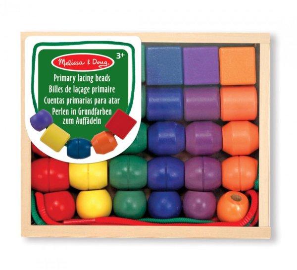 Melissa & Doug Fa készségfejlesztő játék, Első fűzős játékom