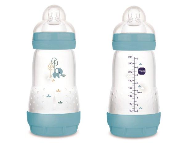 MAM Anti colic Matt cumisüveg 260ml fiú