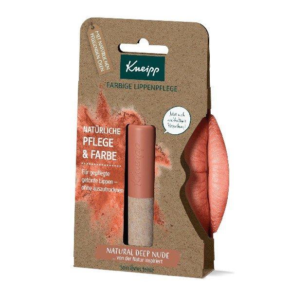 Kneipp Színes ajakbalzsam Natural Deep Nude (Colored Lip Balm) 3,5 g