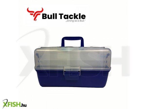 Bull Tackle Szerelékes Horgász Láda Kék 36x20x20cm