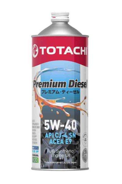 Totachi premium diesel 5w40 1l ap sn cj-4 acea e9 vds-4