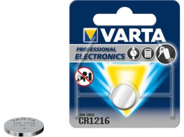 Elem varta cr1216 elektromos 