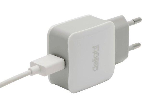 Adapter hálózati 1 usb fehér 55045-1wh elektromos