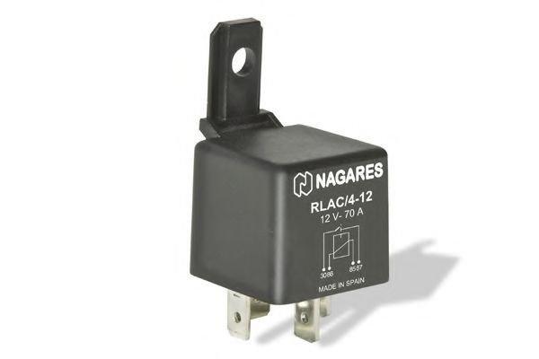 Relé nagares 4 lábú rlac/4-12 12v/70a mr 26 elektromos