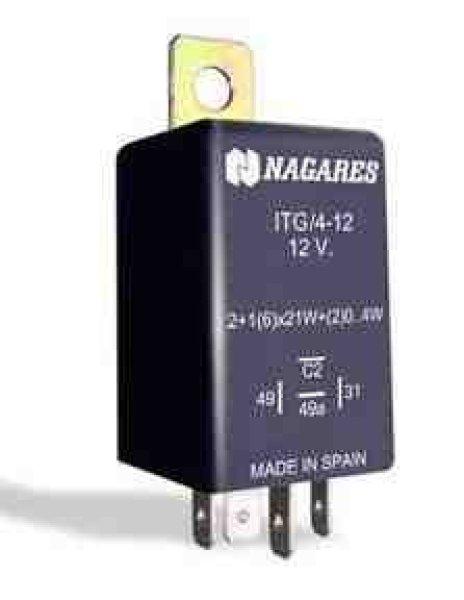 Villogó automata 12v/4 lábu nagares itg/4-12 elektromos 