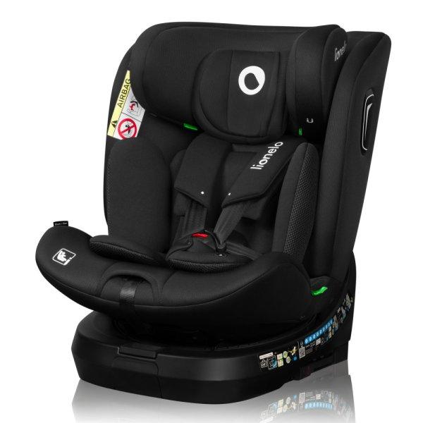 Lionelo Brave I-Size 360°-ban forgatható ISOFIX gyermekülés (40-150 cm) -
Black Carbon