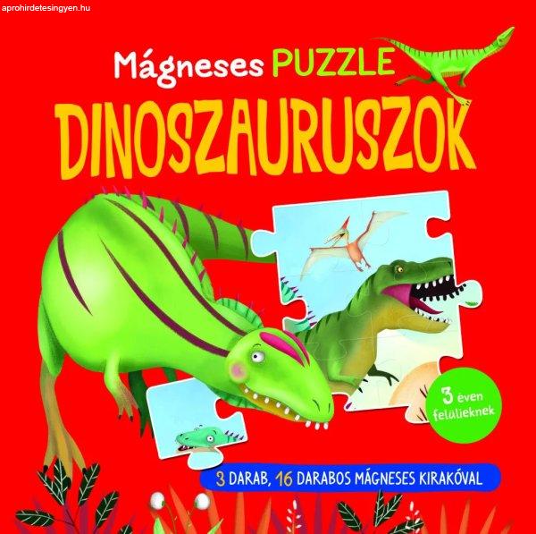 Napraforgó Mágneses puzzle - Dinoszauruszok