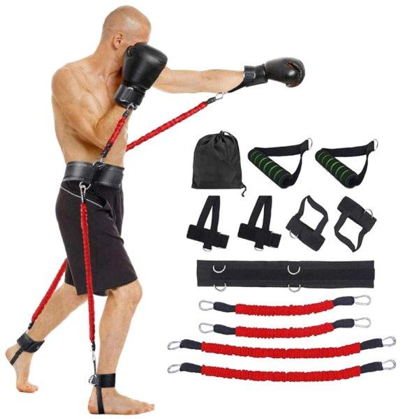 Boxing Resistand Band láberősítő és karerősítő expander, 45 kg