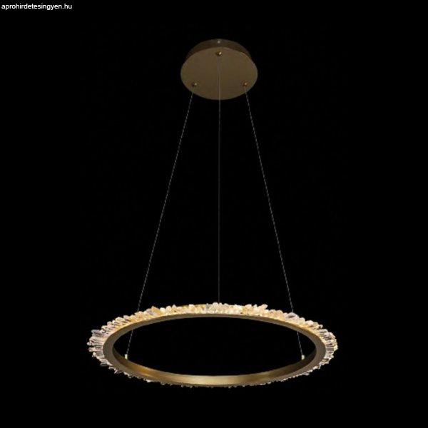 CORONA LED PENDANT 20W 3000K 460MM, GOLD