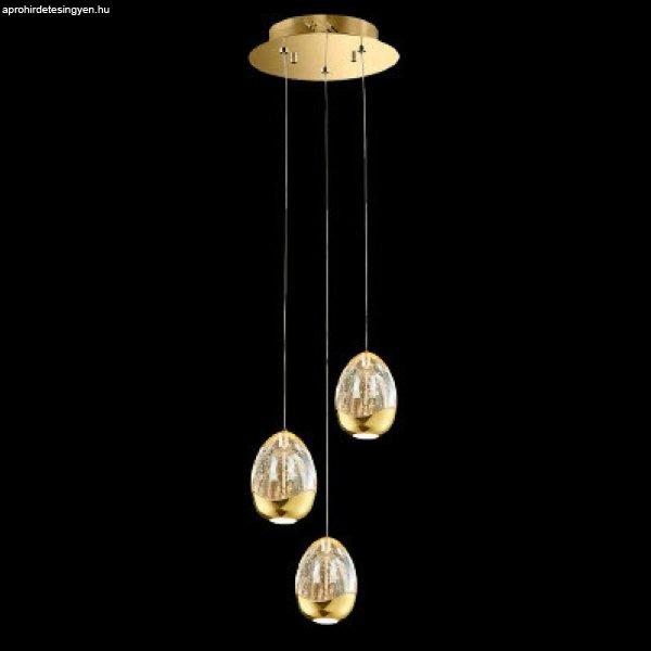 GOLDEN EGG LED PENDANT 14.4W 3000K, GOLD